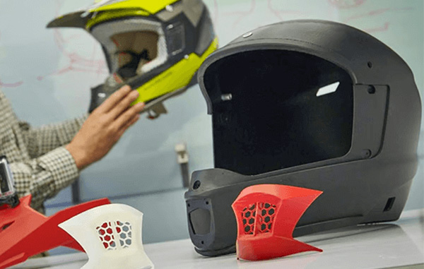 3D-printade hjälmprototyper – design och produktutveckling inom konsumentprodukter