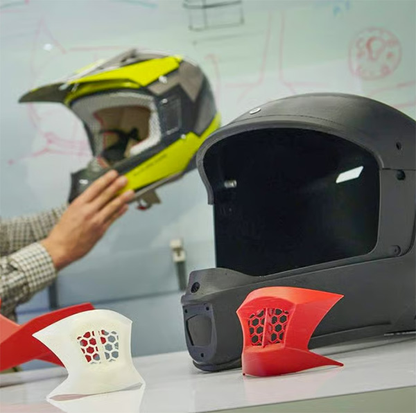 3D-printade hjälmprototyper – design och produktutveckling inom konsumentprodukter